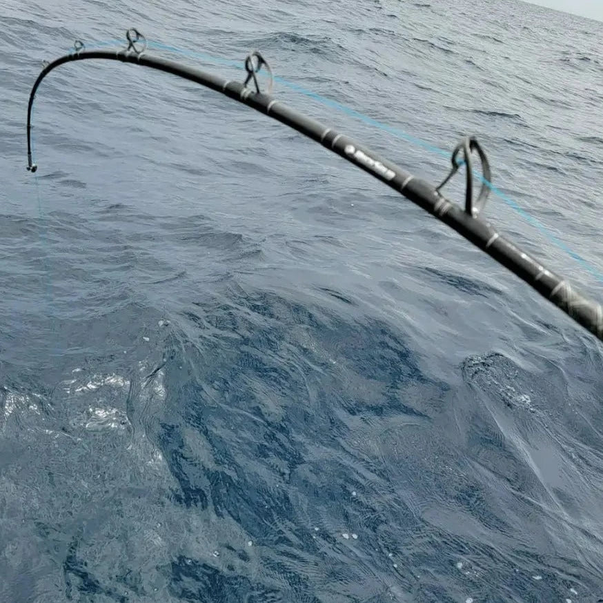 bent butt deep drop fishing pole Rock Solid Custom Rods - Deep Drop Rods 6' / 60